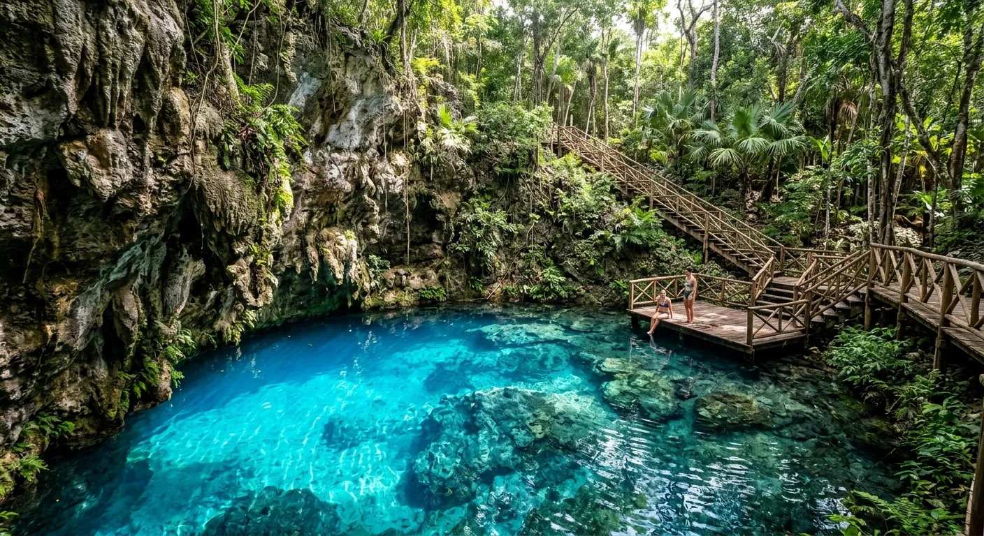 Hoyo Azul: Cenote Sagrado