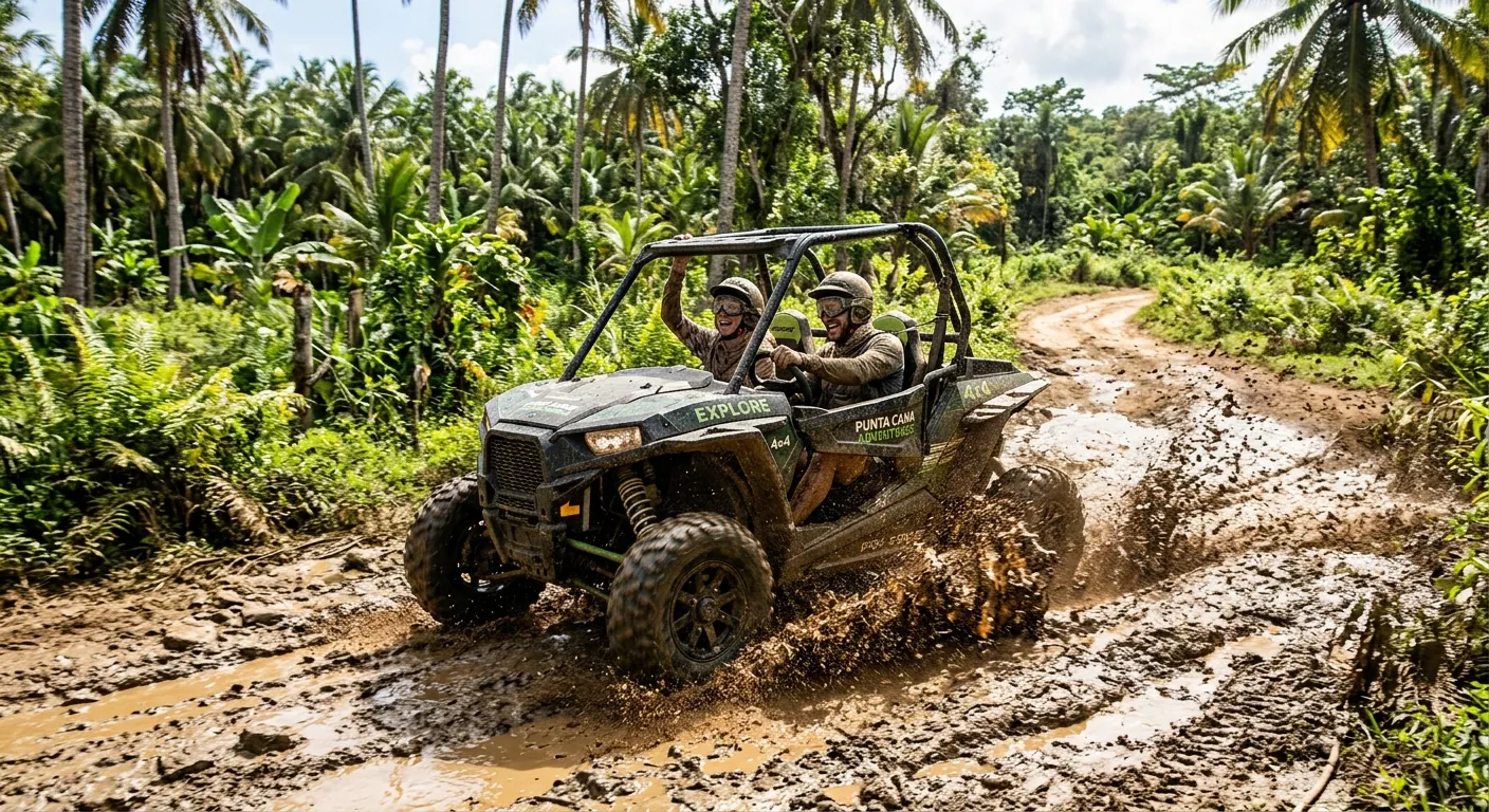 Dune Buggy muddy puddles adventure